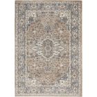 Nourison Home Quarry QUA05 6' x 9' Beige/Grey Farmhouse Indoor Rug (Dropshippable)