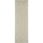 Nourison Home Interlock ITL04 2'3" x 7'6" Ivory/Grey Modern Indoor Rug (Dropshippable)