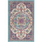 Nourison Home Passion PSN22 1'10" x 2'10" Ivory/Multi Transitional Indoor Rug