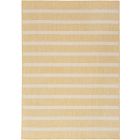 Nourison Home Positano POS03 6' x 9' Yellow Ivory Modern Rug (Dropshippable)