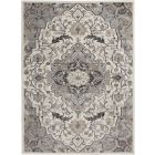 Nourison Home Elation ETN09 4' x 6' Ivory Grey Transitional Indoor Rug (Dropshippable)