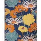 Nourison Home Allur ALR06 7'10" x 9'10" Navy Multicolor Rectangle Contemporary Indoor Rug