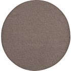 Nourison Home Positano POS01 8' x Round Natural Modern Rug (Dropshippable)