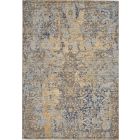 Nourison Home Majestic MST01 5'6" x 8' Beige/Blue Vintage Indoor Rug (Dropshippable)