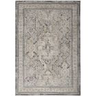 Nourison Home Lynx LNX01 5'3" x 7'10" Ivory Charcoal Vintage Indoor Rug