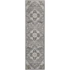 Nourison Home Elation ETN09 2'3" x 7'6" Grey Transitional Indoor Rug (Dropshippable)