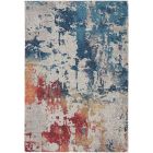 Nourison Home Ankara Global ANR10 5'3" x 7'6" Multicolor Rectangle Modern Indoor Rug (Dropshippable)