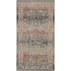 Nourison Home Vintage Kashan VKA01 2' x 4' Grey Vintage Indoor Rug (Dropshippable)