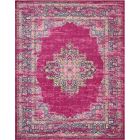 Nourison Home Passion PSN03 8' x 10' Fuchsia Bohemian Indoor Rug (Dropshippable)