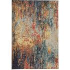 Nourison Home Celestial CES15 3'11" x 5'11" Multicolor Modern Indoor Rug