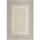 Nourison Home Glitz GLZ07 3'11" x 5'11" Ivory Modern Indoor Rug