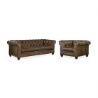 Hooker Furniture Chester Tufted Stationary Sofa Set