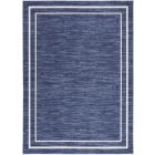 Nourison Home Essentials NRE02 4' x 6' Navy/Ivory Contemporary Rug (Dropshippable)