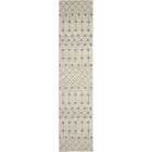 Nourison Home Grafix GRF37 2'3" x 10' Ivory/Grey Bohemian Indoor Rug (Dropshippable)