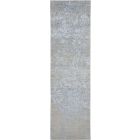 Nourison Home Silk Shadows SHA18 2'3" x 8' Grey/Blue Modern Indoor Rug (Dropshippable)