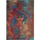 Nourison Home Celestial CES08 6'7" x 9'7" Atlantic Modern Indoor Rug (Dropshippable)