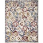 Nourison Home Grafix GRF31 7'10" x 9'10" Blue Multicolor Vintage Indoor Rug