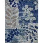 Nourison Home Tranquil TRA01 8' x 10' Navy/Light Blue Farmhouse Indoor Rug (Dropshippable)