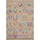 Nourison Home Vintage Kashan VKA04 4' x 6' Ivory/Multicolor Vintage Indoor Rug (Dropshippable)