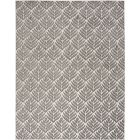 Nourison Home Aloha ALH35 3'6" x 5'6" Charcoal Rectangle Tropical Rug (Dropshippable)