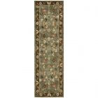 Nourison Home Tahoe TA10 2'3" x 8' Green Traditional Indoor Rug (Dropshippable)
