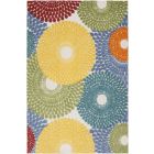 Nourison Home Aloha ALH29 6' x 9' Multicolor Rectangle Modern Rug