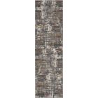 Nourison Home Tangra TNR02 2'2" x 7'6" Grey/Multi Modern Indoor Rug (Dropshippable)