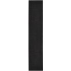 Nourison Home Essentials NRE01 2'2" x 20' Black Outdoor Rug (Dropshippable)