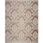 Nourison Home Elation ETN03 9' x 12' Ivory Mocha Vintage Indoor Rug (Dropshippable)