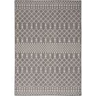 Nourison Home Positano POS02 5' x 7' Charcoal Modern Rug (Dropshippable)