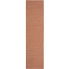 Nourison Home Positano POS01 2'2" x 8' Terracotta Modern Rug (Dropshippable)