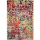 Nourison Home Celestial CES13 3'11" x 5'11" Pink/Multicolor Modern Indoor Rug (Dropshippable)