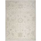 Nourison Home Aldora ALD14 7'9" x 9'9" Ivory/Grey Rectangle Vintage Indoor Rug (Dropshippable)