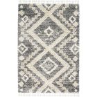 Nourison Home Oslo Shag OSL02 4' x 6' Grey/Ivory Shag Indoor Rug (Dropshippable)