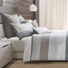 AICO Michael Amini Ultra 8pc King Duvet Set - Grey