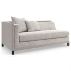 Caracole Upholstery Tuxedo Left Arm Facing Sofa - Fresh Neutral Colorway