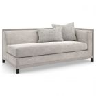 Caracole Upholstery Tuxedo Right Arm Facing Sofa - Fresh Neutral Colorway