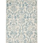 Nourison Home Jubilant JUB09 5'3" x 7'3" Ivory Blue Vintage Indoor Rug (Dropshippable)