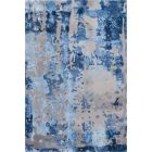 Nourison Home Prismatic PRS10 3'9" x 5'9" Blue/Grey Modern Indoor Rug (Dropshippable)