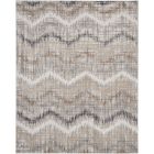 Nourison Home Elation ETN04 9' x 12' Grey Ivory Modern Indoor Rug (Dropshippable)