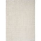 Nourison Home Modern Comfort MNC03 7'10" x 9'10" Ivory Grey Scandinavian Indoor Rug (Dropshippable)