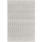 Nourison Home Astra Machine Washable ASW10 4' x 6' Grey Rectangle Bohemian Indoor Rug (Dropshippable)