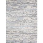 Nourison Home Divine DIV11 5'6" x 7'5" Aqua Modern Indoor Rug (Dropshippable)