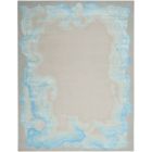 Nourison Home Prismatic PRS22 9'9" x 13'9" Sea Mist Blue Modern Indoor Rug
