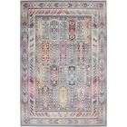 Nourison Home Vintage Kashan VKA06 4' x 6' Grey/Multi Bohemian Indoor Rug