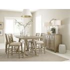 American Drew Vista Clayton Counter Height Trestle Dining Set 803-691