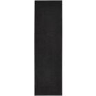 Nourison Home Essentials NRE01 2'2" x 7'6" Black Outdoor Rug (Dropshippable)