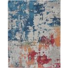 Nourison Home Ankara Global ANR10 7'10" x 9'10" Multicolor Rectangle Modern Indoor Rug (Dropshippable)