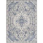 Nourison Home Passion PSN22 5'3" x 7'3" Grey/Beige Transitional Indoor Rug