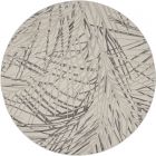 Nourison Home Rustic Textures RUS17 7'10" x Round Ivory/Grey Modern Indoor Rug (Dropshippable)